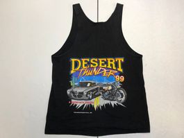 Vintage 90s T-Shir Desert Thunder harley davidson USA Size L