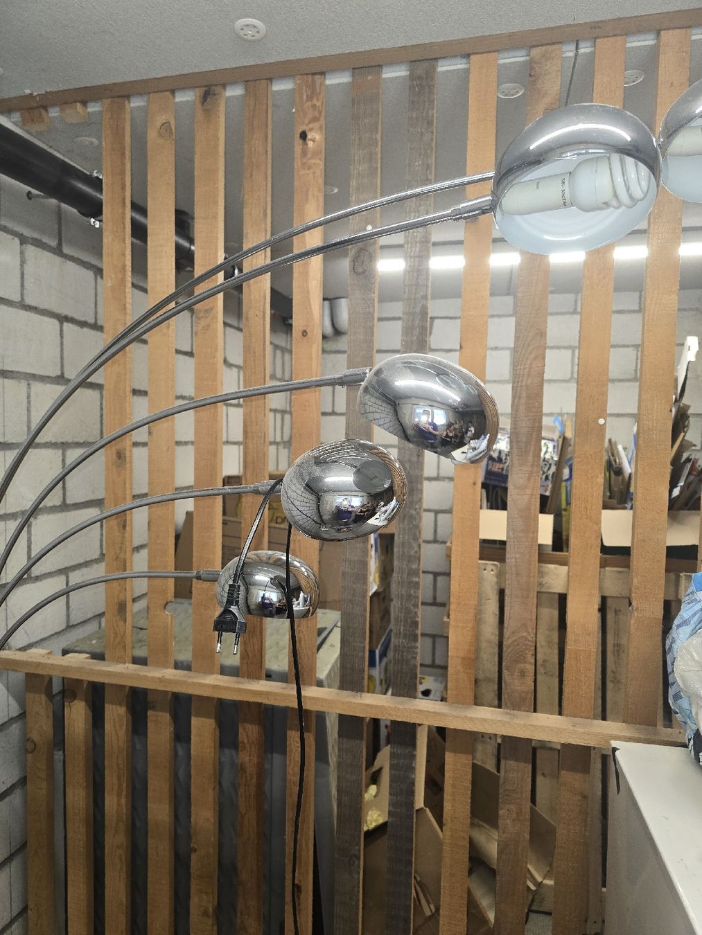 Lampade:  5-flammige Bogenlampe – Usato da Langenthal venduto da tavannes 2