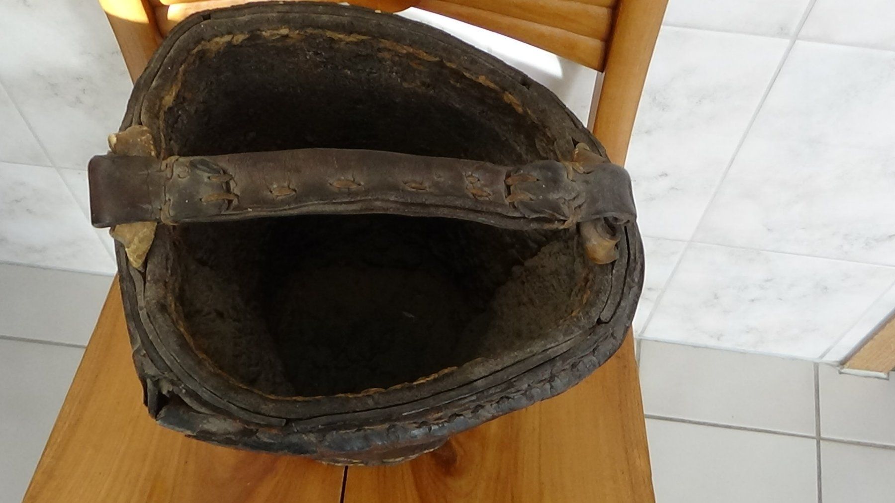 Altro per la casa: Feuerwehr Ledereimer Heimiswil 1816 – Usato da Wiedlisbach venduto da Bobesch10 2