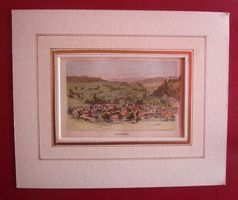 Ursenbach Oberaargau - kleiner Holzstich um 1890