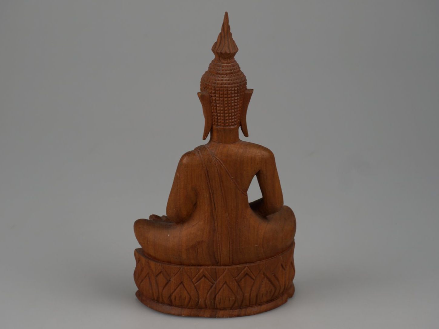 Gravures sur bois: Buddha Thai Lotussitz Holzstatue 11" – D'occasion à Rüti ZH par Restwert_Rueti_ZH 1