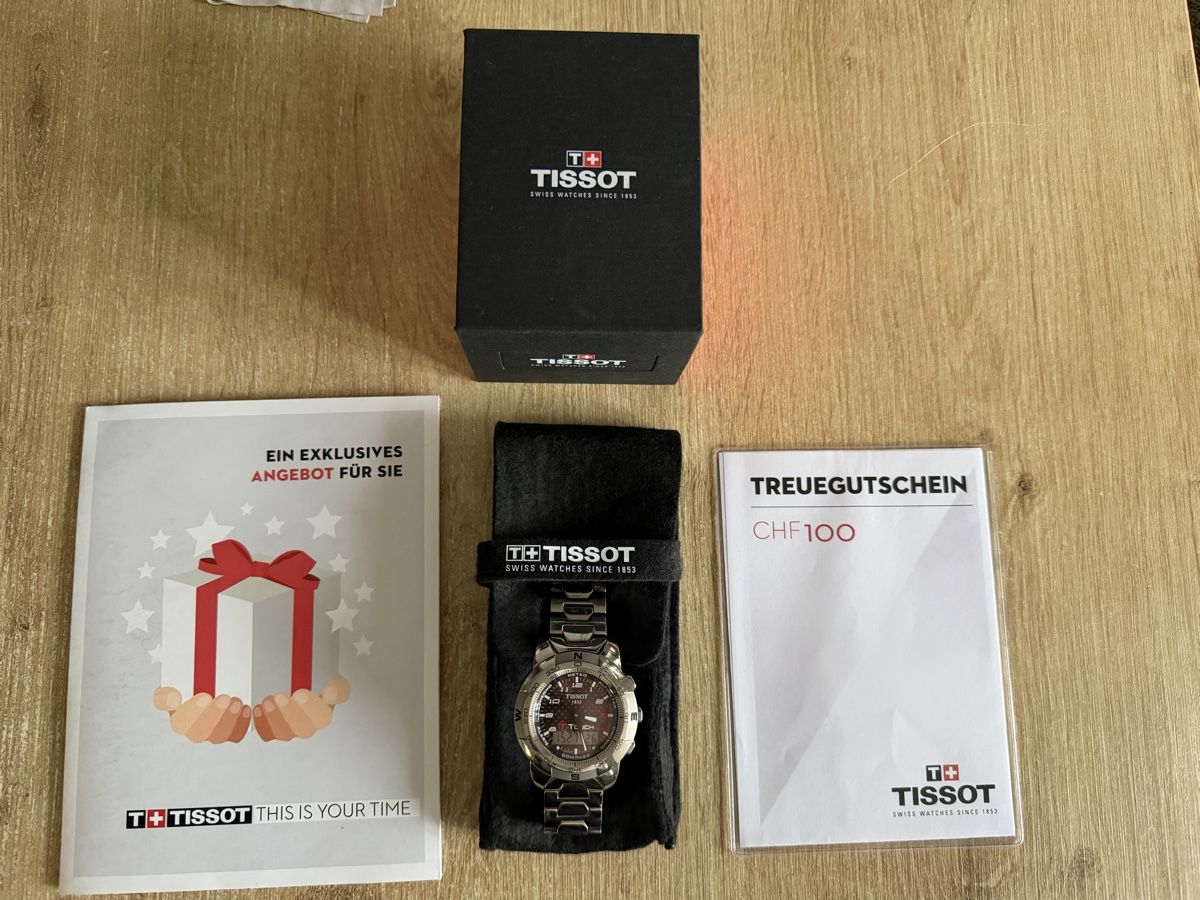 Tissot Orologi: Tissot T-Touch, Herrenuhr-Titanium – Usato da Grindelwald venduto da TSG-G-Town 4