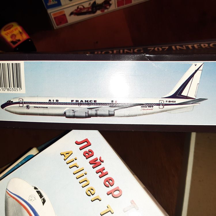 Heller 1:72 - Boeing B-707 Air France Airlines Heller 1/72