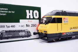 6Ω Hag 280 SBB Re 460 Post /  sehr guter Zustand