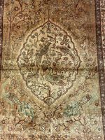 Vintage china teppich mit seide 220 x 120 cm
