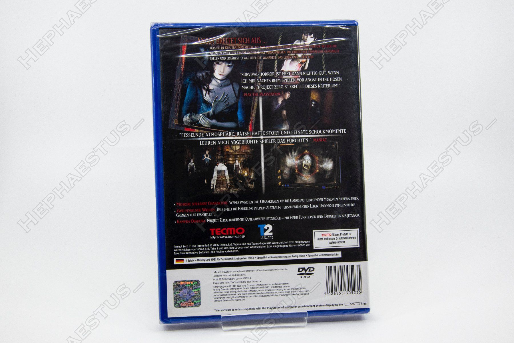 Giochi: Project Zero 3: The Tormented PS2 NEU&OVP (sealed) – Nuovo e nell'imballaggio originale da Effretikon venduto da Hephaestus_ 1