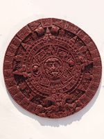 Azteken-Kalender, Wanddeko, Durchmesser ca. 30cm, Top!