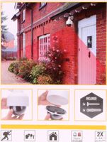 Dummy / KAMERA-ATTRAPPE + LED mit Gelenk