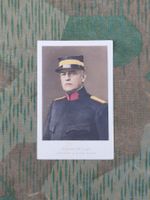 Postkarte Kommandant der 1. Division