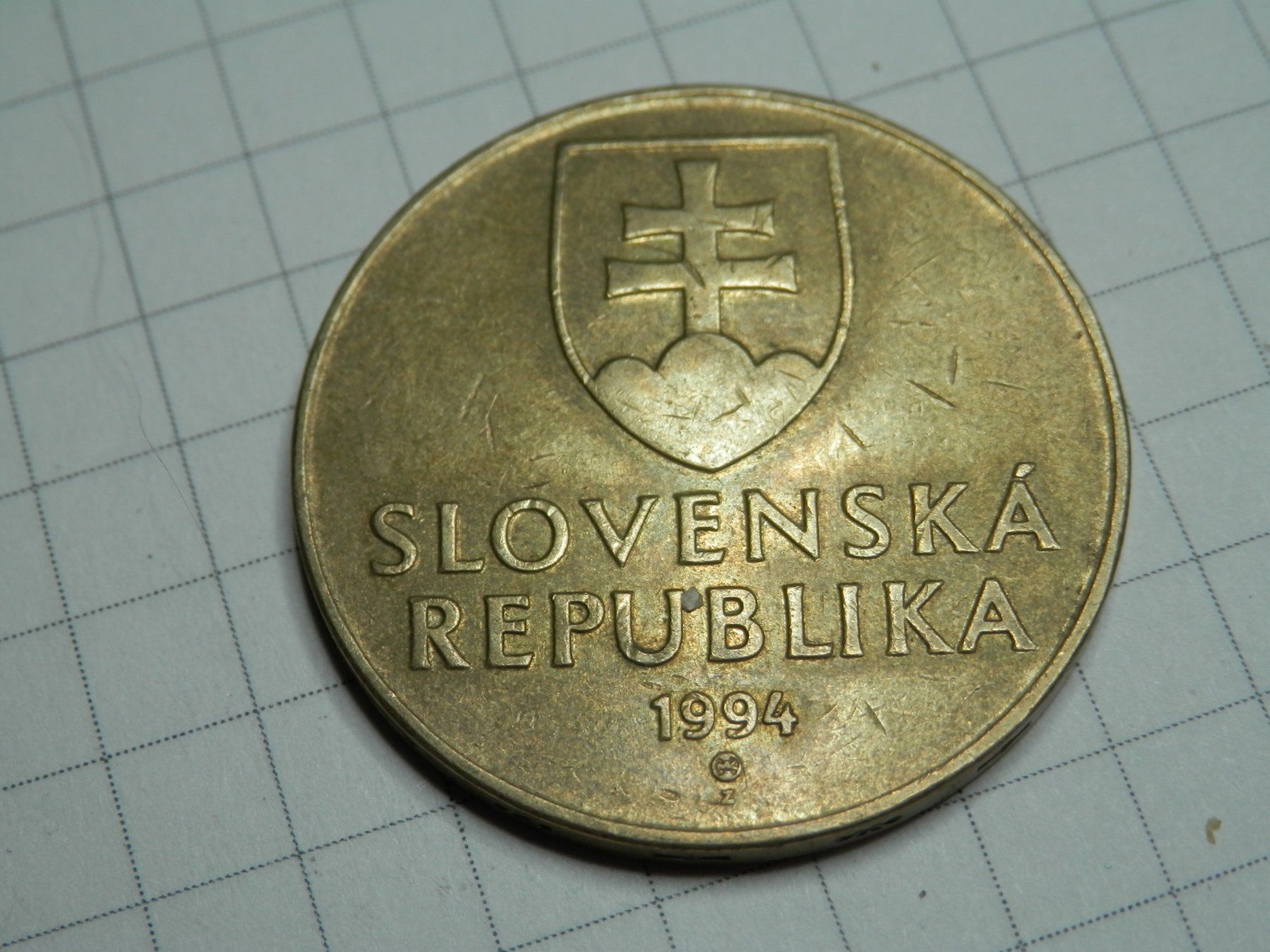 Tutti le monete: Slowakei  10 Kronen, 1994 – Usato da Weiach venduto da weiach81