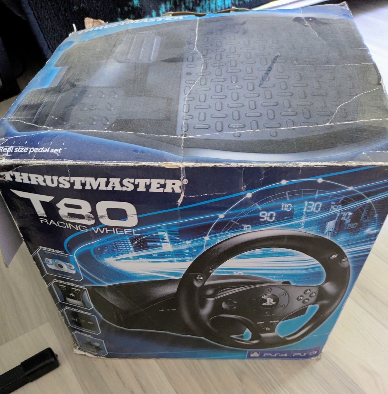 Thrustmaster Controller: Volant thrustmaster avec support de conduite.  – Usato da Châtonnaye venduto da Enjie