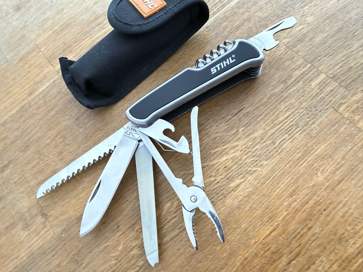 Solingen Coltelli tascabile: Grosses Taschenmesser Multitool Sackmesser – Nuovo (secondo la descrizione) da Goldach venduto da Messerguru 1