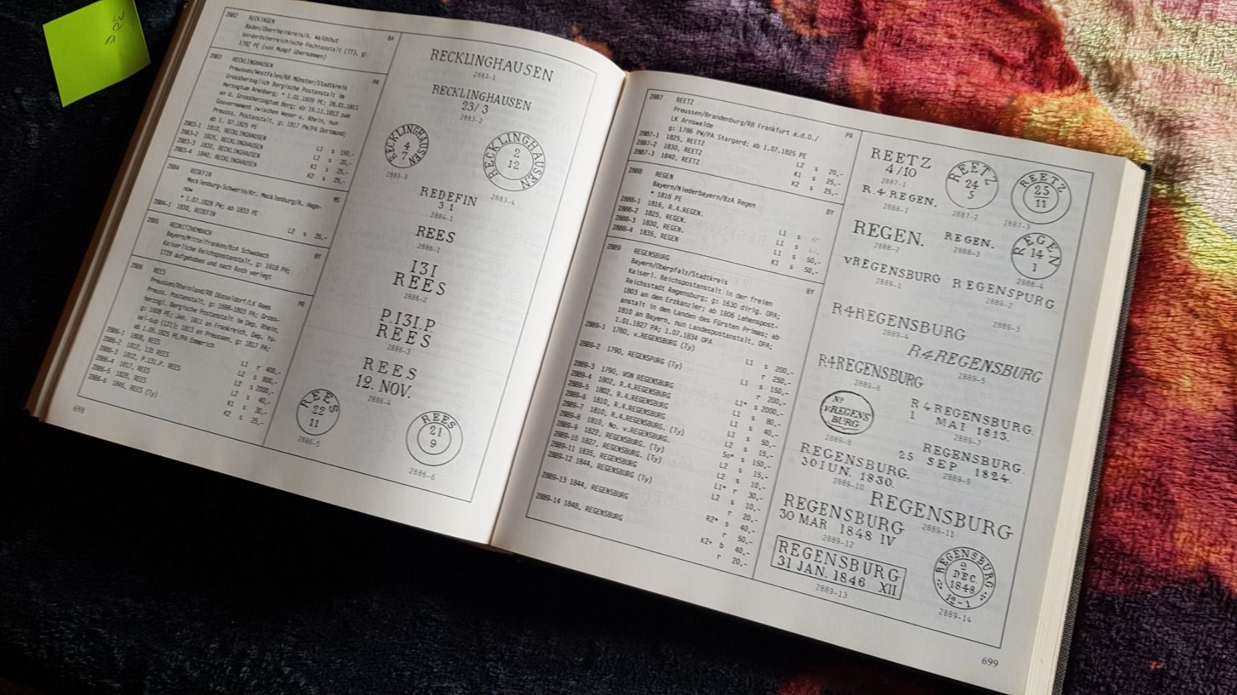 Libri: Feuser/Münzberg Deutsche Vorphilatelie Stationskatalog – Usato da Schachen b. Herisau venduto da lilienstrauch 3