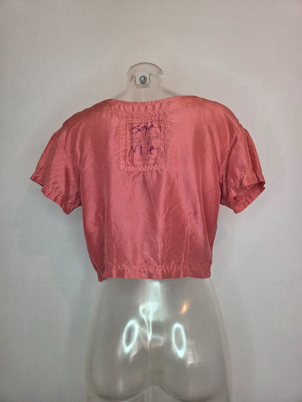 Nile Tops: 90er Nile Seiden-Set rosa M/L – Gebraucht aus Bern von -Aniko- 2