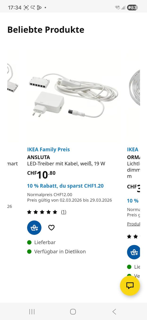 Componenti elettronici: IKEA-LED Treiber ANSLUTA, gebraucht, Versand möglich – Usato da Wiesendangen venduto da Mizira