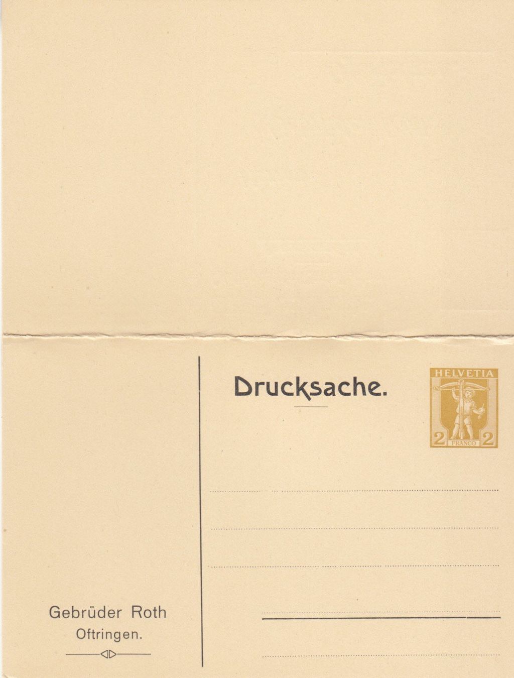 Alle Briefmarken: SGK PPK 107 Roth Oftringen – Gebraucht aus Bürglen TG von StampGraf