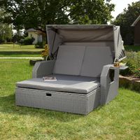 Sonnenbett grau