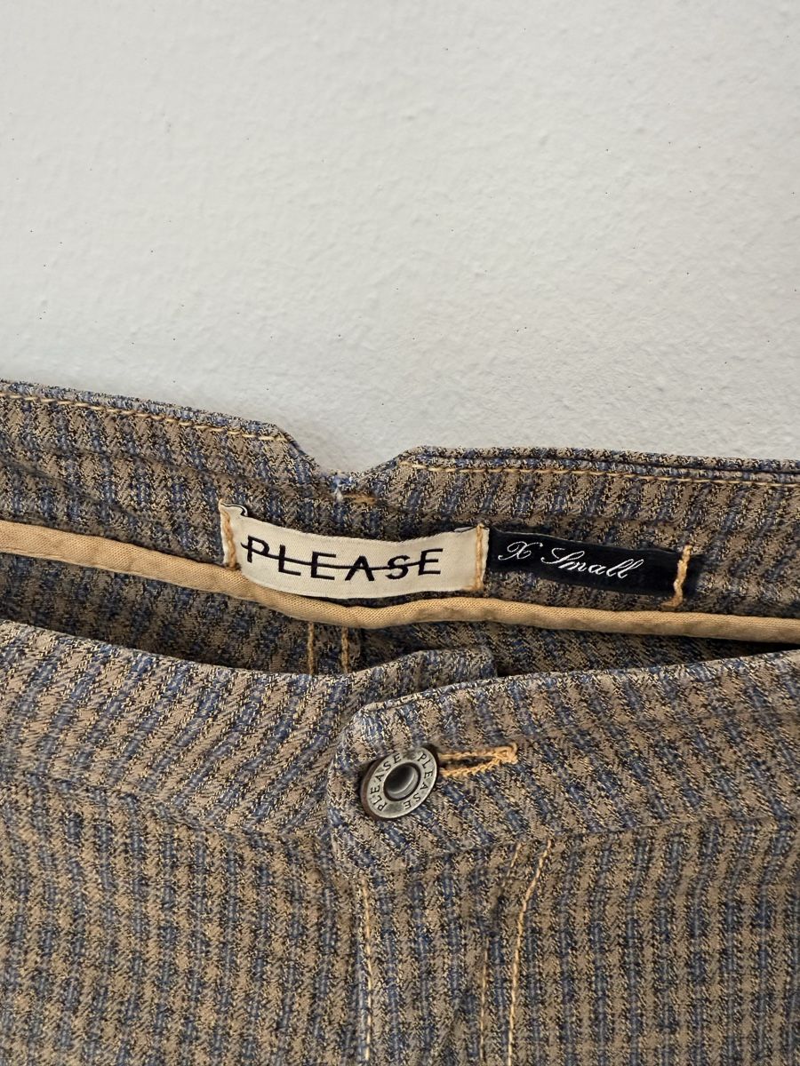 Please Jeans Pantaloni: PLEASE Hose, Gr. XS, kariert – Usato da Kriens venduto da MeinKleiderschrank 2