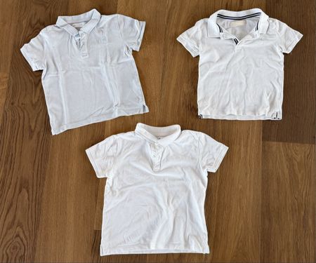 Zara Polo-Shirts, Gr. 110, Set mit 3 Stk., Top Zustand!