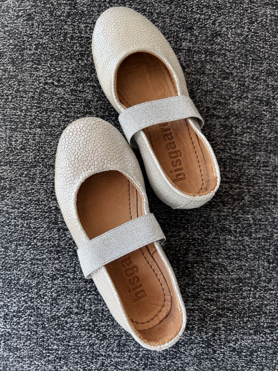 Bisgaard Scarpe per ragazze: Bisgaard Ballerina, Gr. 25, Silber ISL 15.5cm – Nuovo e nell'imballaggio originale da Steinhausen venduto da Jan_CesilWeber 1