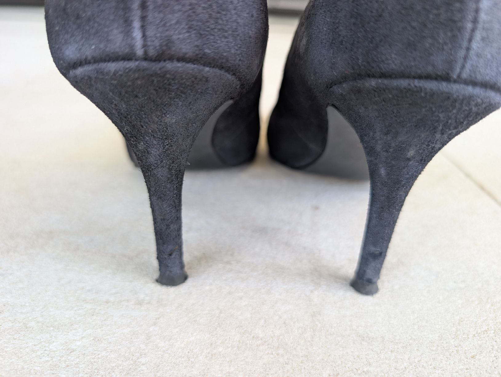 Damenschuhe: Elegant Navy Blu Suede Pumps – Gebraucht aus Lachen SZ von joa_rf9n 4