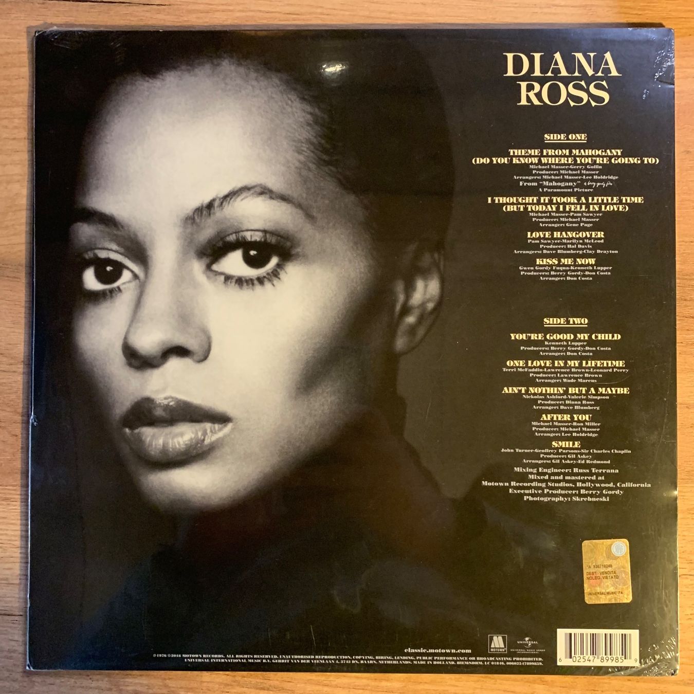 Dischi in vinile: DIANA ROSS - THEME FROM MAHOGANY...RE EU 2016...SEALED – Nuovo e nell'imballaggio originale da Gals venduto da Diskopatshop 1
