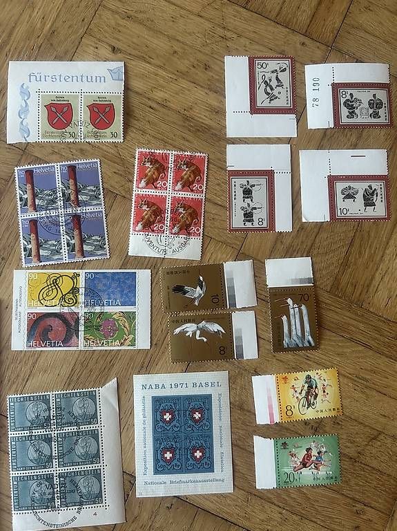 Tutti i francobolli: Verschiedene schön gestempelte Briefmarken – Usato da Elgg venduto da mel_72b9 4