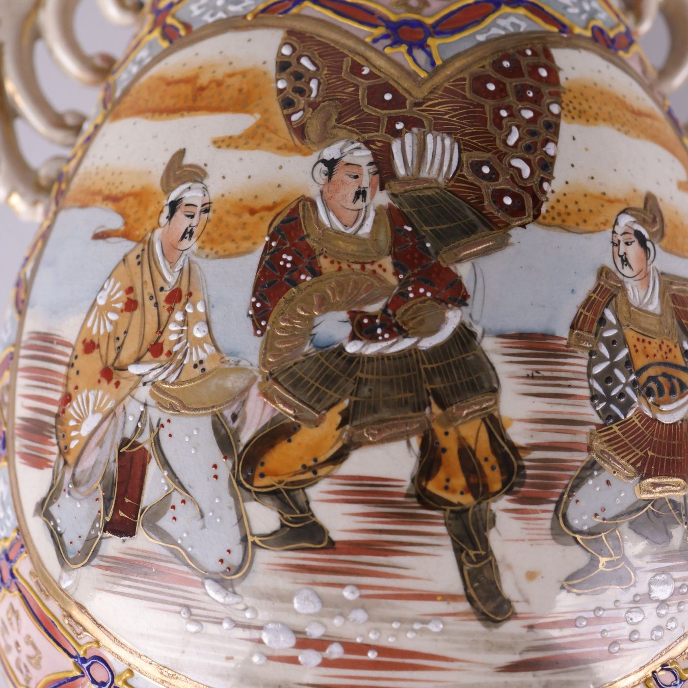 Vasi & Recipienti: Antike Japanische Satsuma-Vase – Usato da Volketswil venduto da brockipfannenstil 3