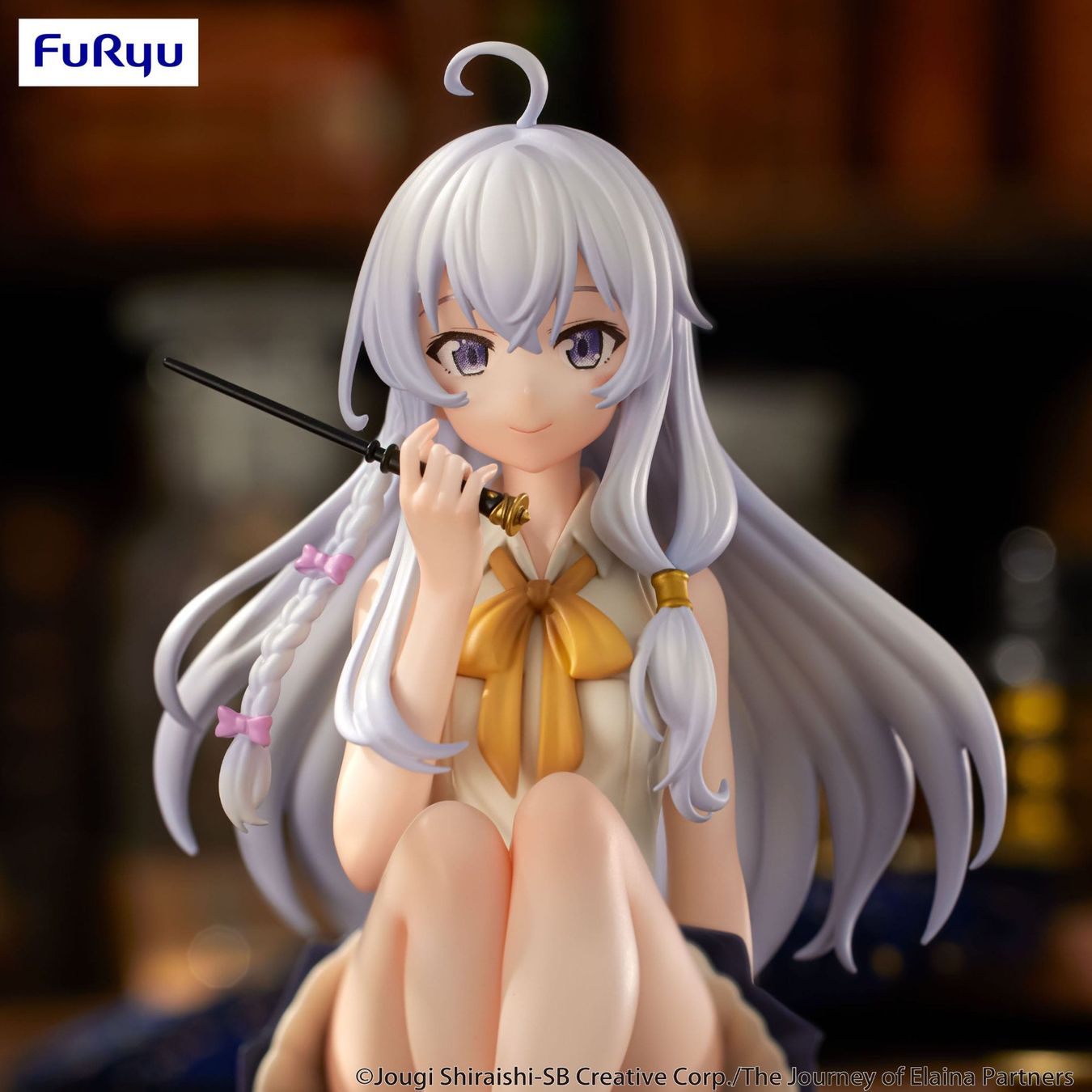 Statuette: Wandering Witch Noodle Stopper Elaina 13 cm – Nuovo e nell'imballaggio originale da St-Imier venduto da ATTAKSHOP 3