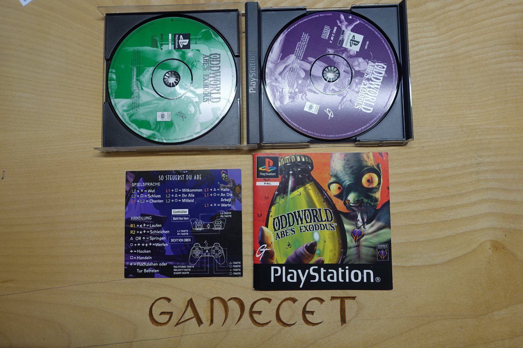 Sony Spiele: Oddworld: Abe's Exoddus – Gebraucht aus Steinach von Gamecet 3