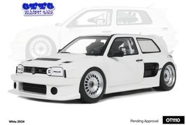 VW GOLF III KHYZYL SALEEM WHITE (2024) OttoMobile 1/18 NEU