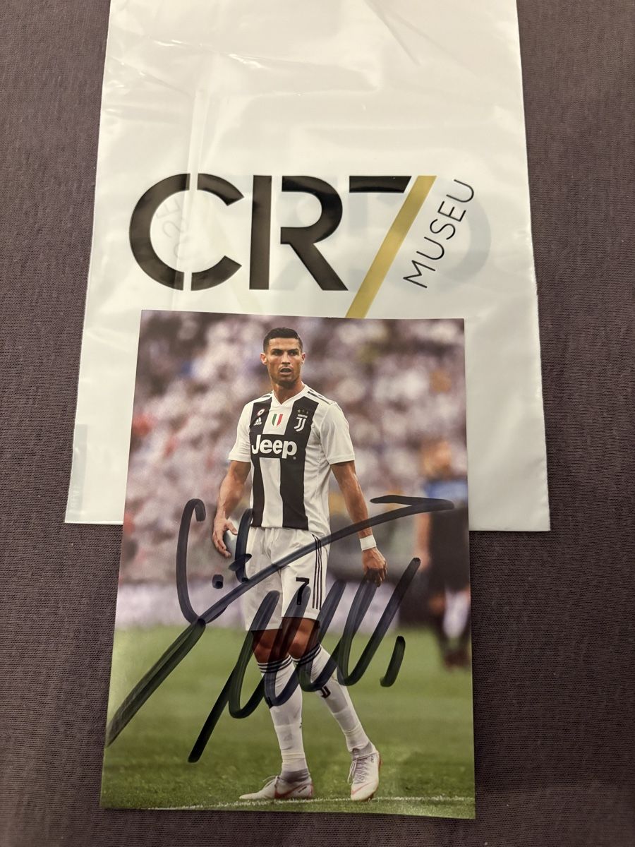 Autogramme: Autogramm Cristiano Ronaldo Juventus – Neu und originalverpackt aus Bern von Janis.a