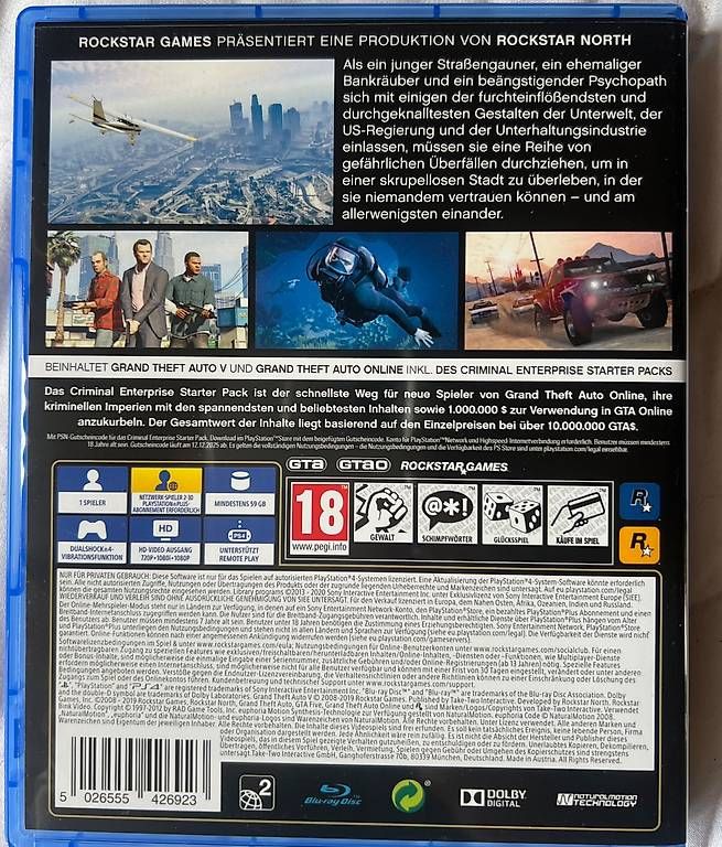 Giochi: grand theft Auto ?Premium edition PS4 – Usato da Kaiseraugst venduto da nic_ks5t 1