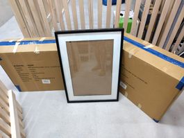 12 x Rahmen 50x70 - jeweils 2x Passepartouts und Acrylglas
