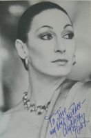 Anjelica Huston (1951) Schauspielerin - Autogramm