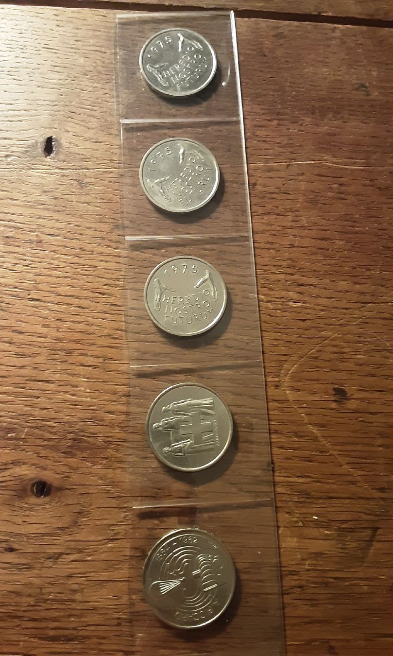 Tutti le monete: Lot de 16 pièces commémorative 5.- – Usato da Neuchâtel venduto da wyl_zxp8 8