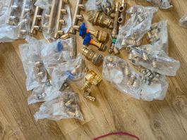 Sanitär Fittings / Verbinder - Top Zustand - Neuwertig!