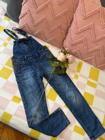 Mayoral denim dungarees 7 years - 122cm
