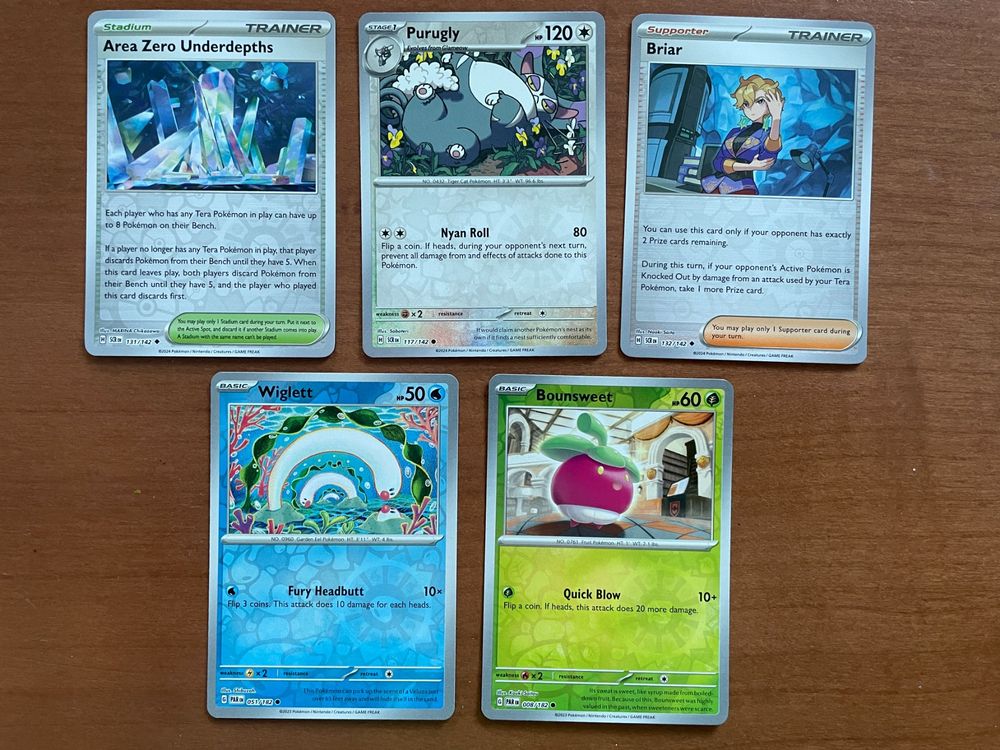 Pokemon Reverse Karten Set (Versand gratis) (Neu (gemäss Beschreibung ...