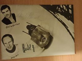 F. Ohlwärter und G. Heibl -WM Silber 74 & 75 -  Handsigniert