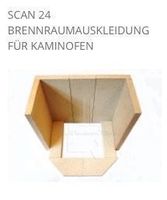 Feuerraum-Auskleidung Schwedenofen Scan 24 Schamotte