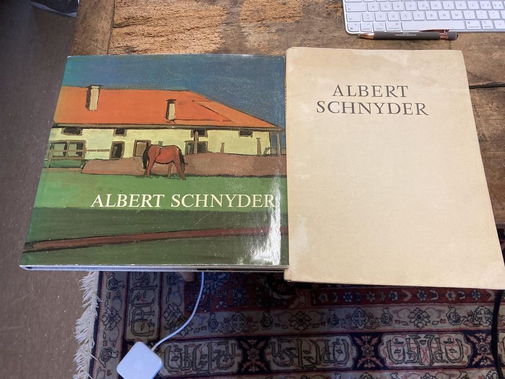(lu) SCHNYDER Albert 2 Bücher 1