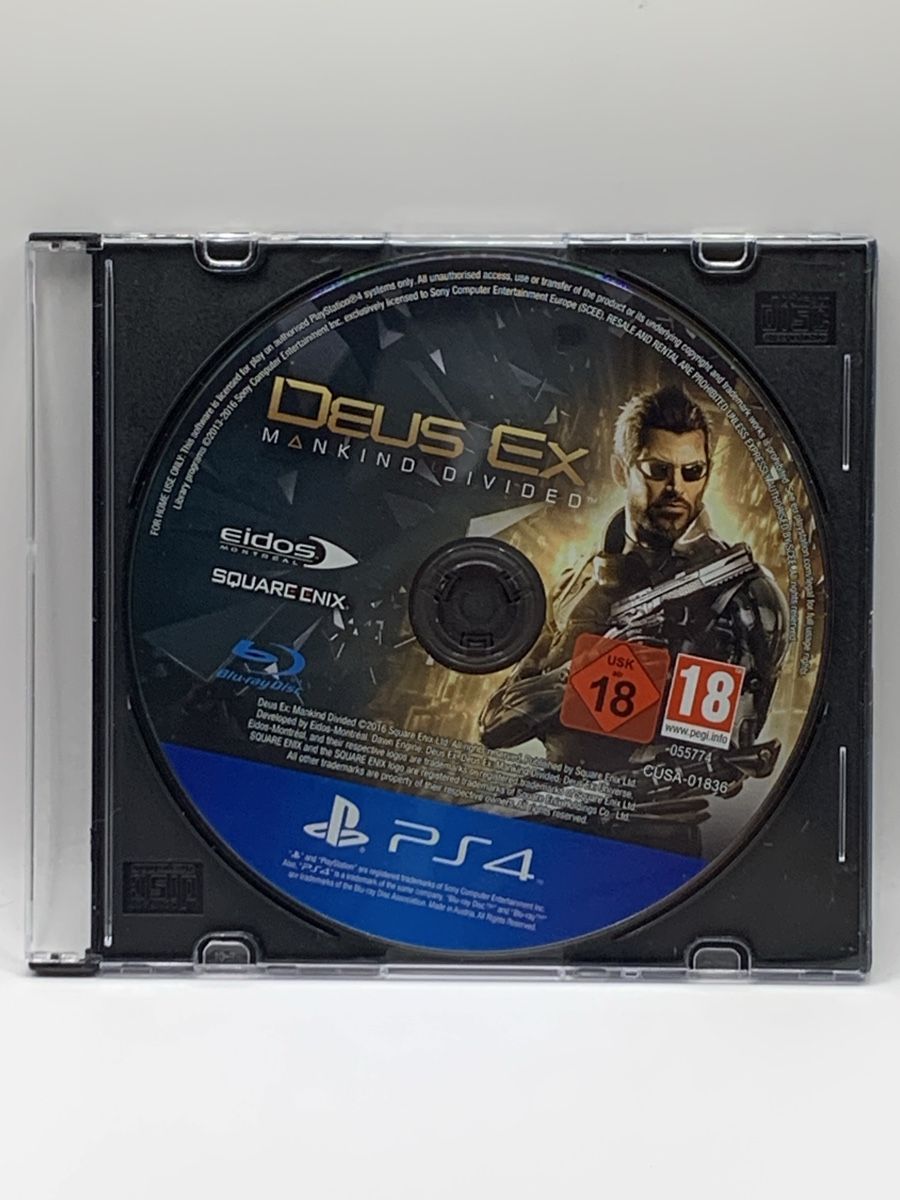 Sony Jeux: Deus Ex Mankind Divided - PS4 Disc only – D'occasion à Ostermundigen par RG-Collector