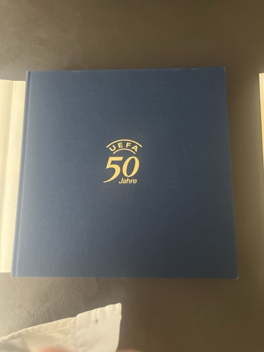 Libri: UEFA 50 jarre 1954/2004 collector – Usato da Prangins venduto da Rodard8 2