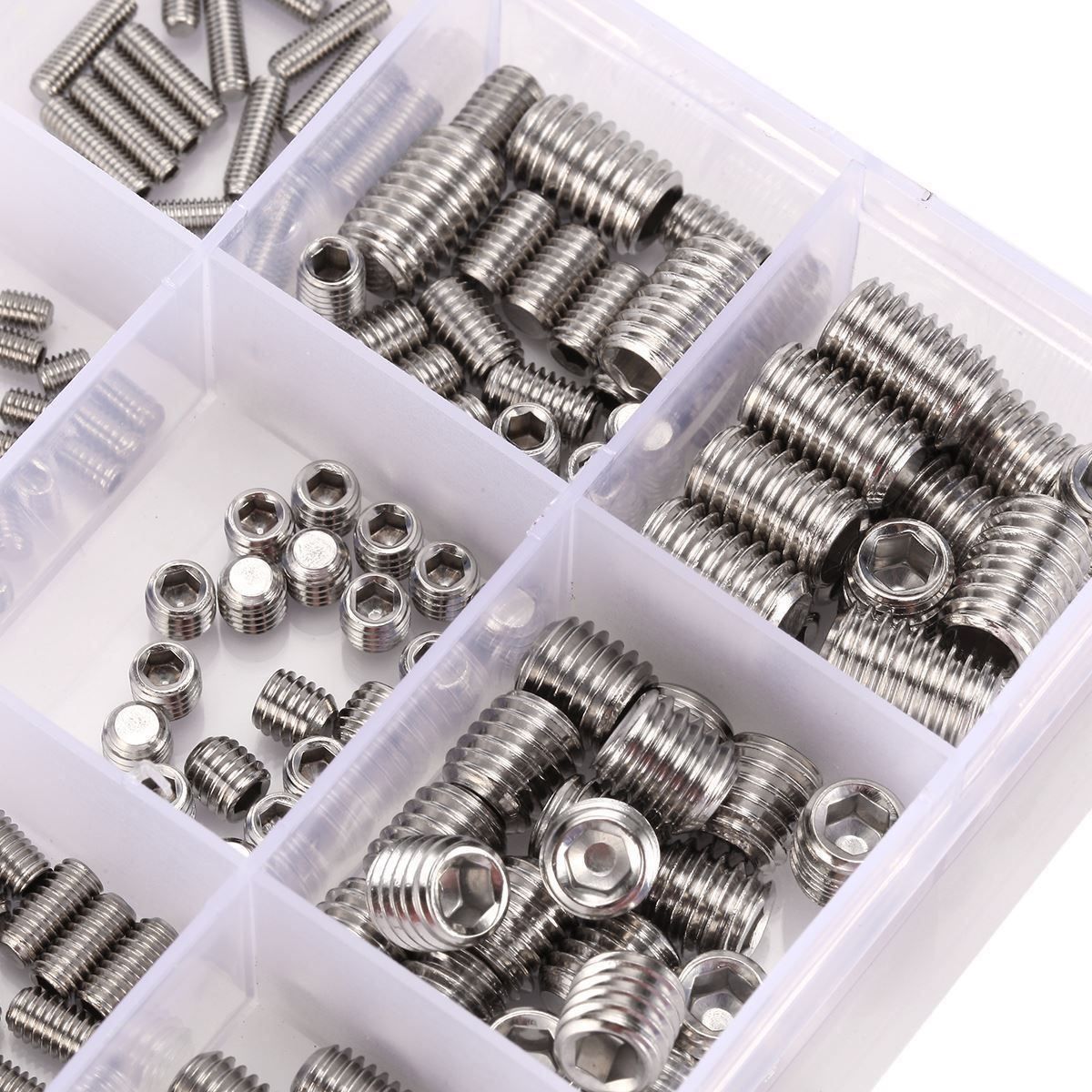 Tutti gli attrezzi: 300pcs Gewindestifte Sechskantkopf Set – Nuovo (secondo la descrizione) da Thun venduto da onlino 4