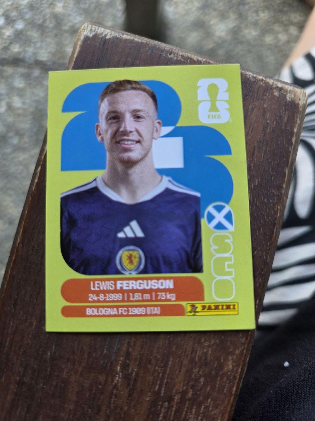 Panini Carte collezionabili: Panini SCO 14 Lewis Ferguson – Nuovo (secondo la descrizione) da Romanshorn venduto da leeh78