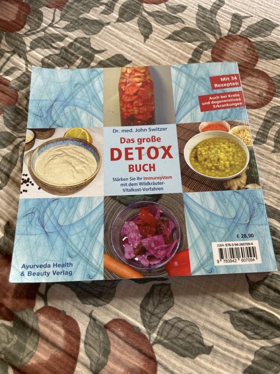 Libri: Das grosse Detox-Buch mit Wildkräutervitalkost – Nuovo (secondo la descrizione) da densbüren venduto da Oldaden 1