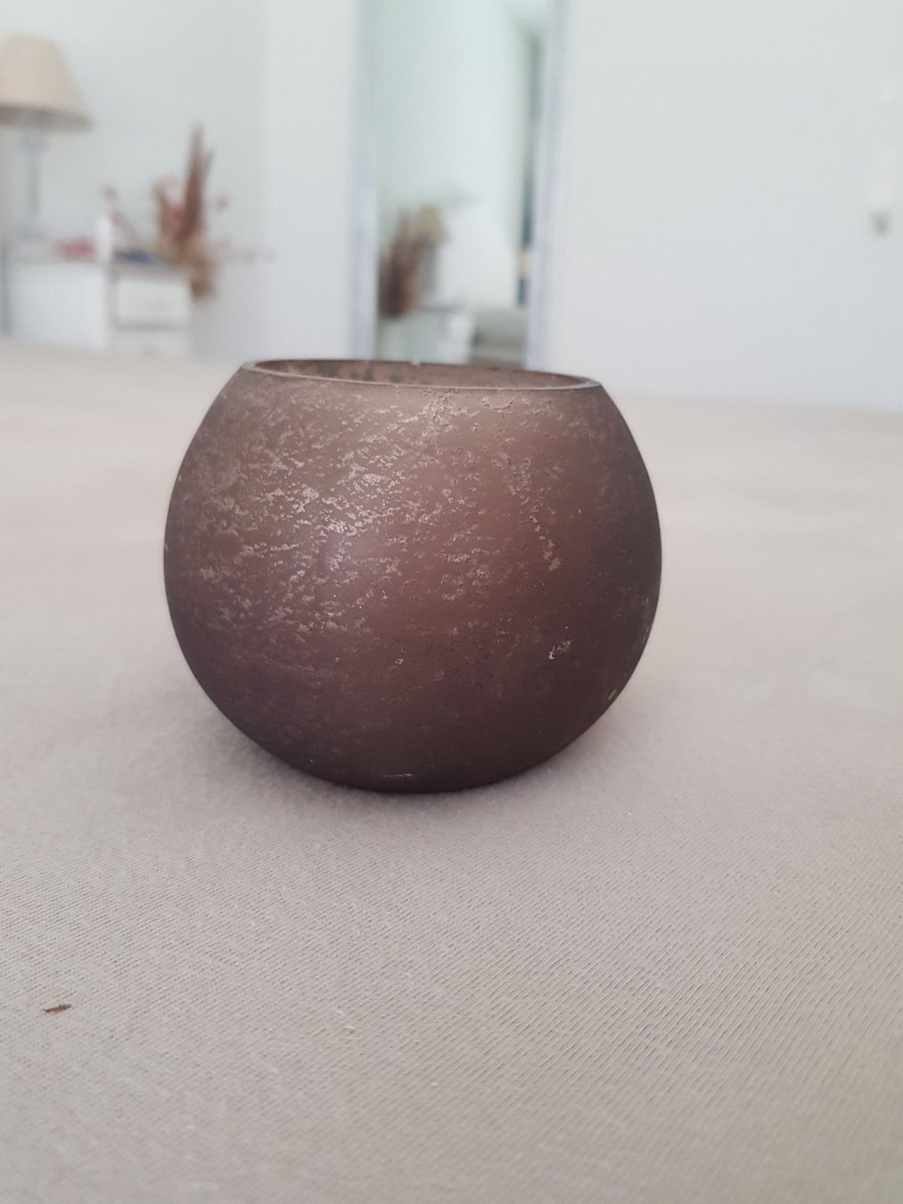Candele: Dunkelbraunes  Teelicht – Usato da Eschenbach SG venduto da SanFranciscoCalifornia 2