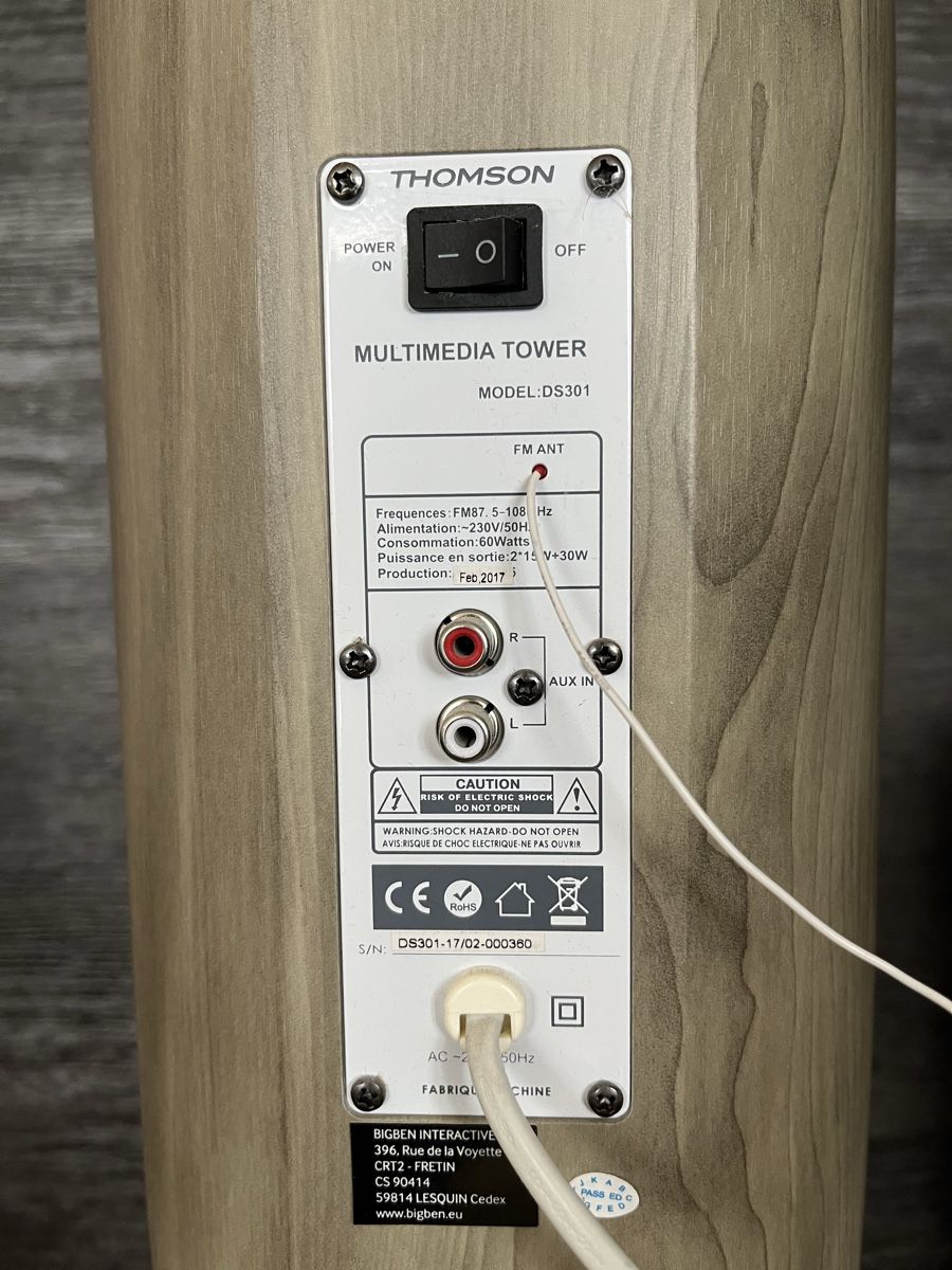 Multimediaplayer & Streamer: Thomson Multimedia Tower DS301 – Gebraucht aus Widnau von Spetz 3