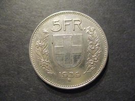 5.- Fr 1939  Superbe pièce   Superbe qualité